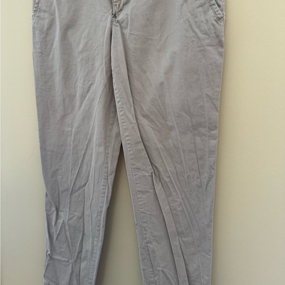 Banana Republic Women's Light Gray Crop Pants - Picture 3 of 6